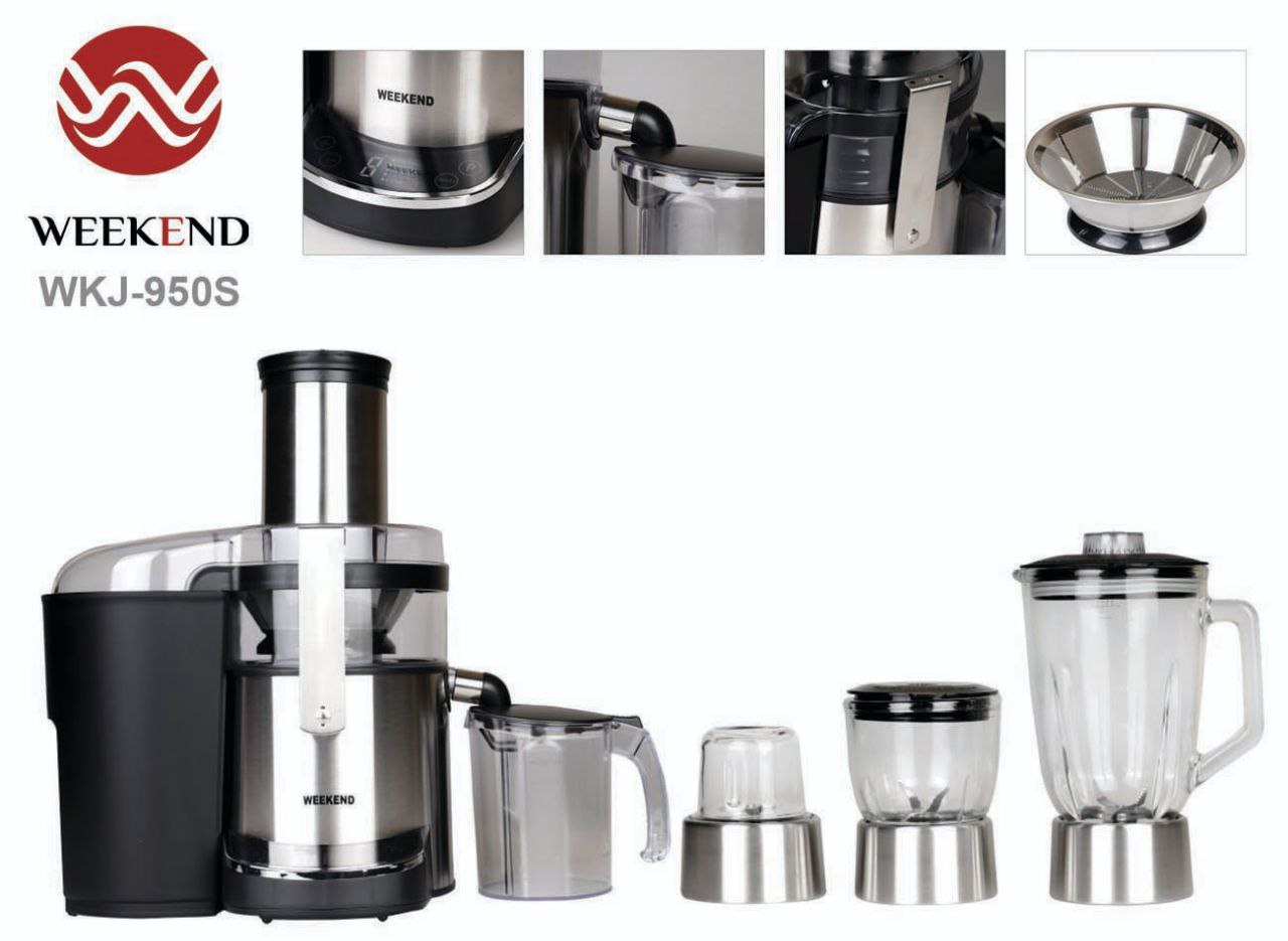 آبمیوه گیری ۴کاره دیجیتال ویکند مدل WKJ-950S