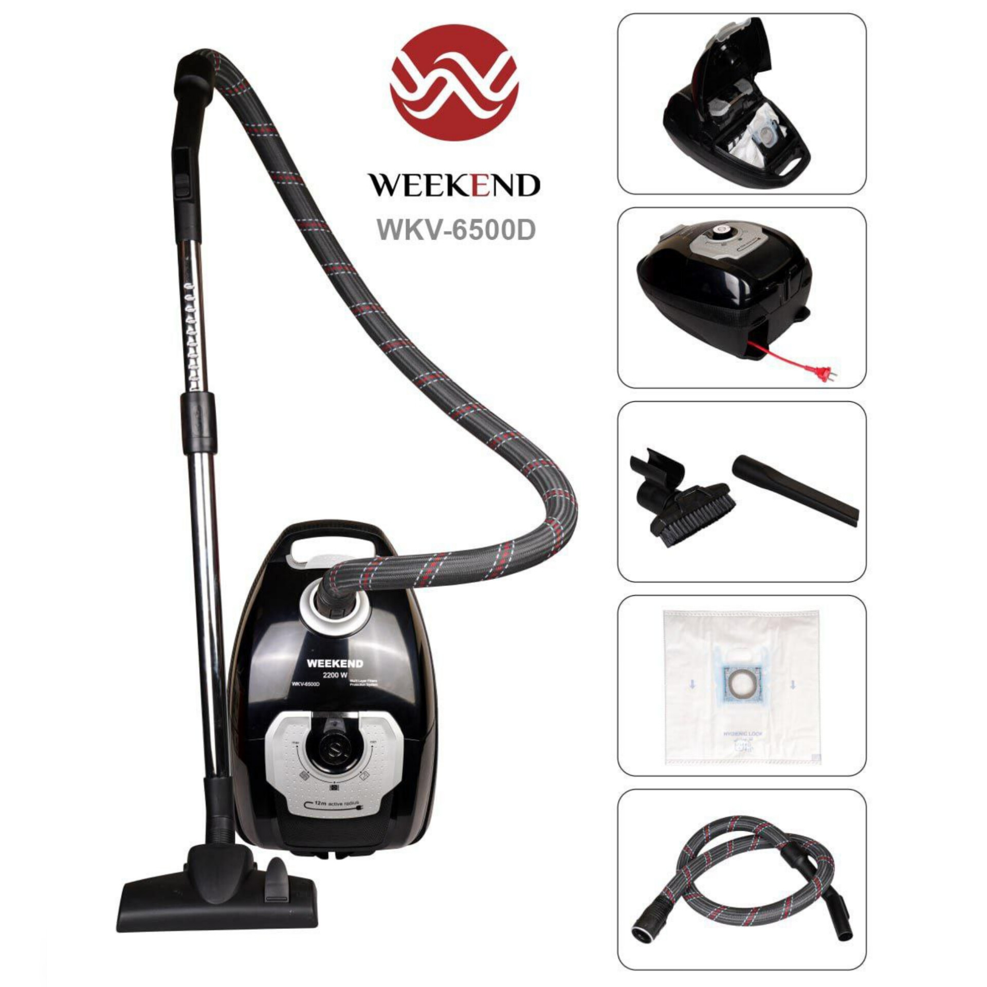 جاروبرقی ویکند مدل WKV-6500