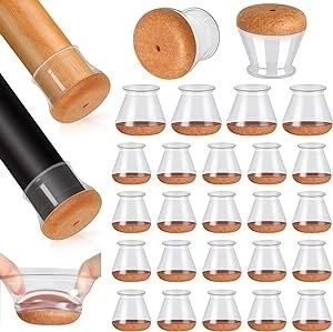 صدا گير پایه مبلی بی رنگ٨ عددي