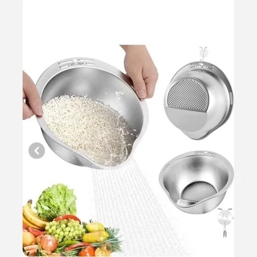 آبکش کج استیل